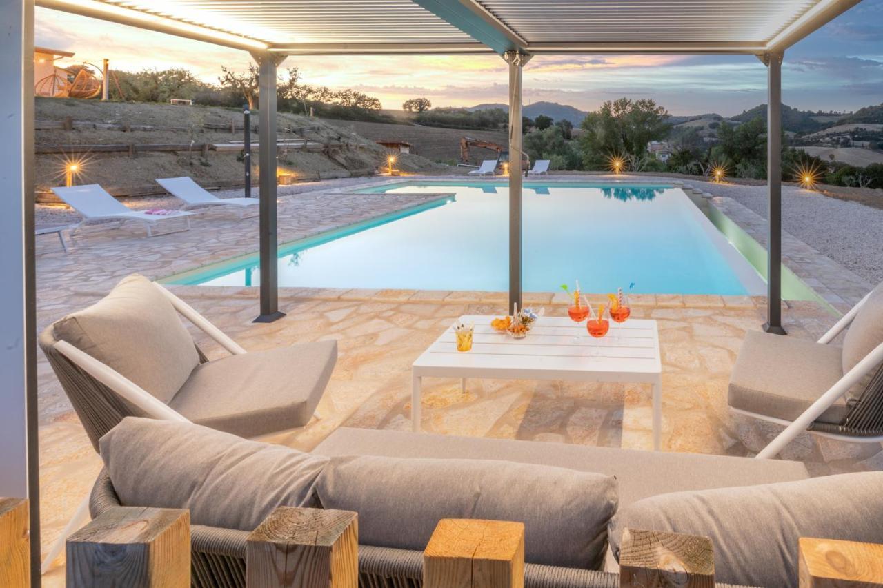 Apartamento Casal Del Sole - La Ginestra Montefelcino Exterior foto