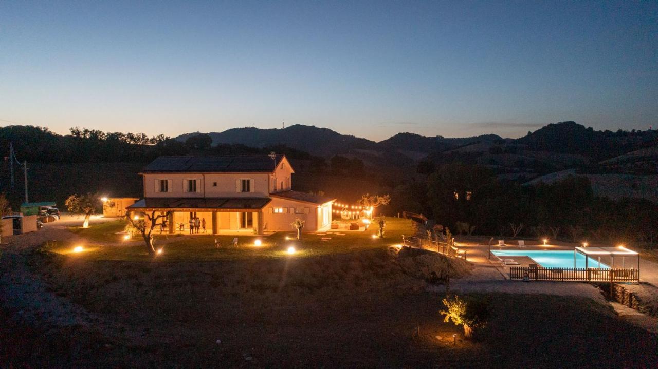 Apartamento Casal Del Sole - La Ginestra Montefelcino Exterior foto